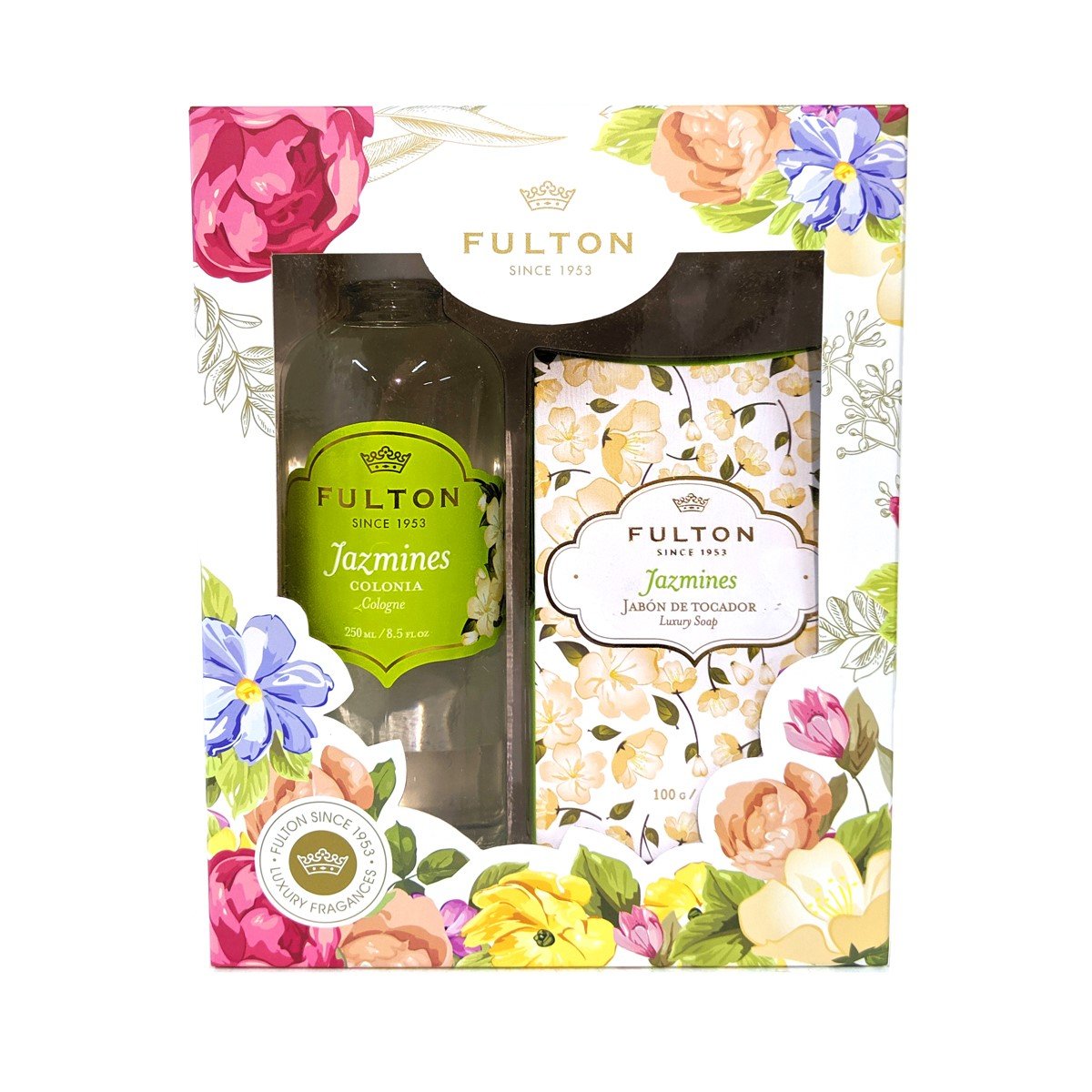 Estuche Jazmines colonia + jabón