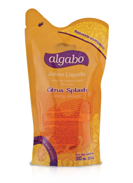 Repuesto jabón líquido x 300ml Citrus splash