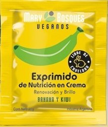 Exprimido de nutrición en crema