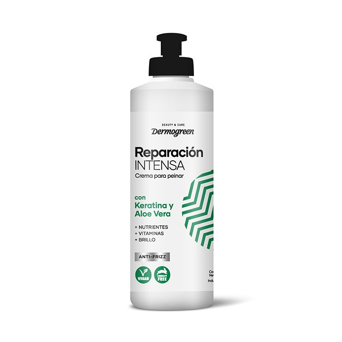 Crema para peinar Reparación Intensa con Keratina y Aloe vera x 300ml