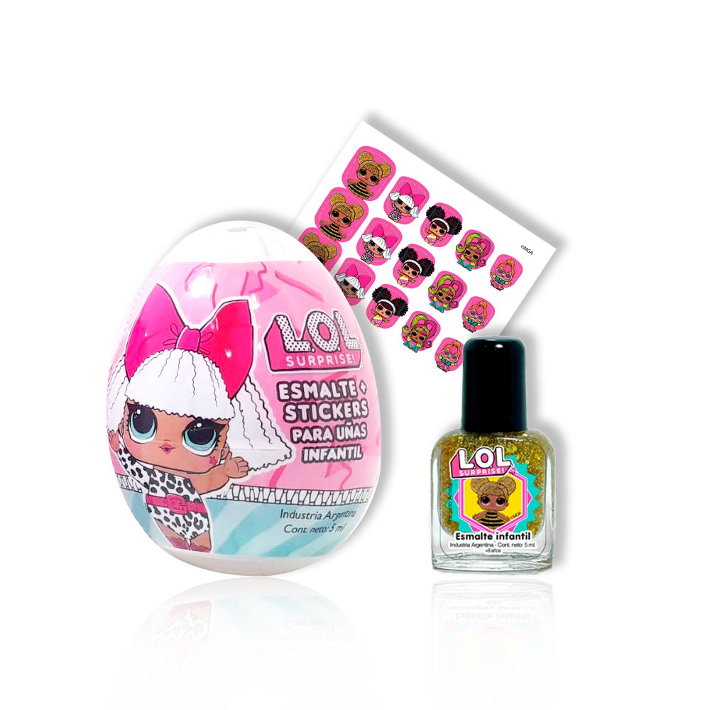 Esmalte + stickers