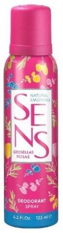 Desodorante x 123 ml Grosellas - Rosas
