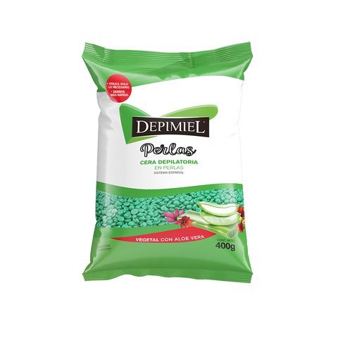 Cera en perlas Vegetal x 400gr