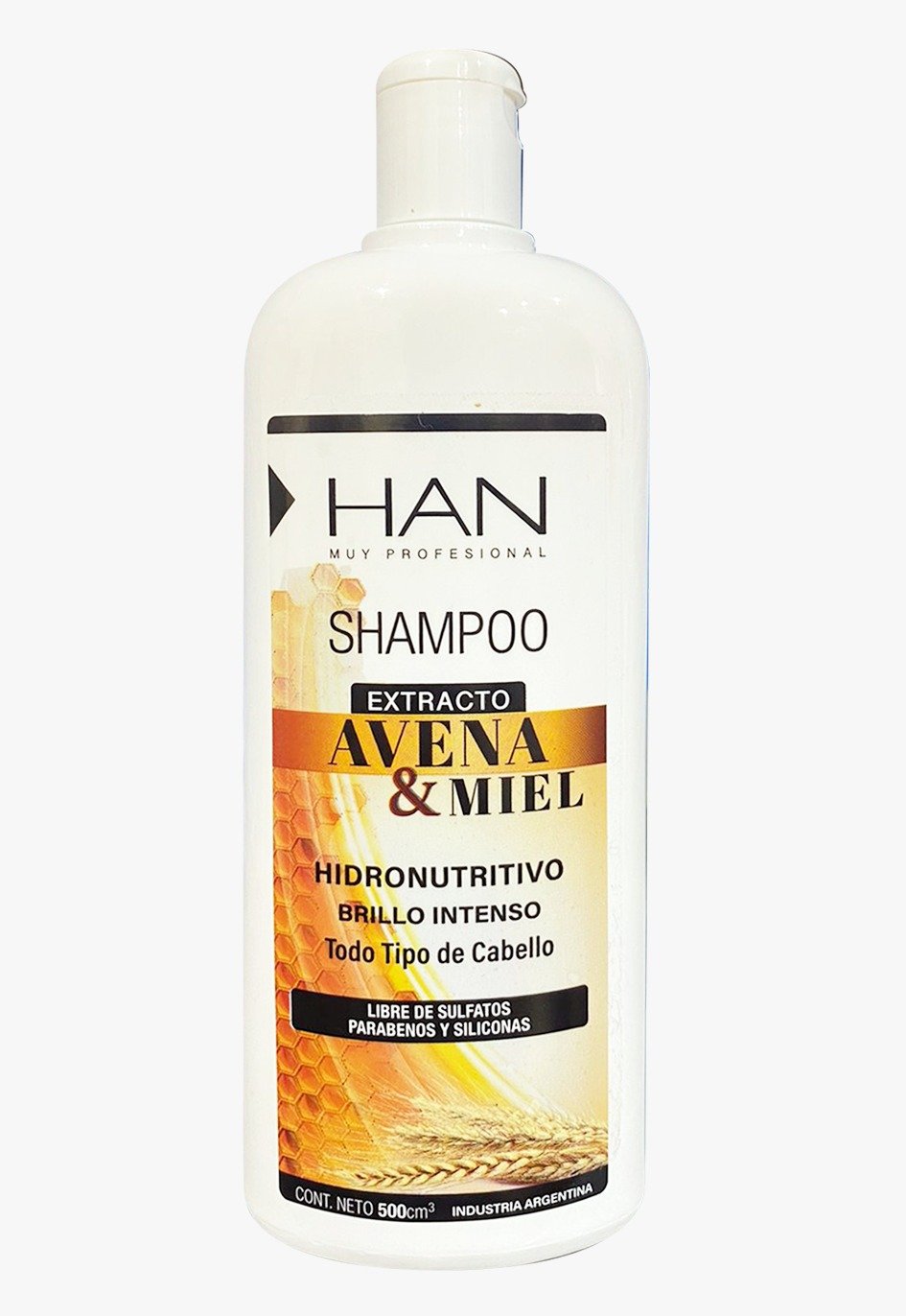 Shampoo Avena & Miel x 500cc