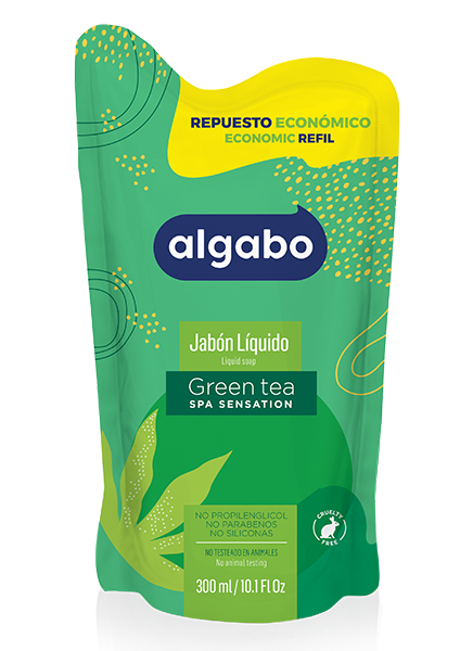 Repuesto jabon liquido x 300ml Green tea