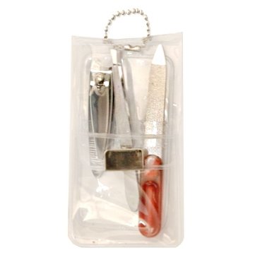 Neceser transparente x 3 piezas N8302