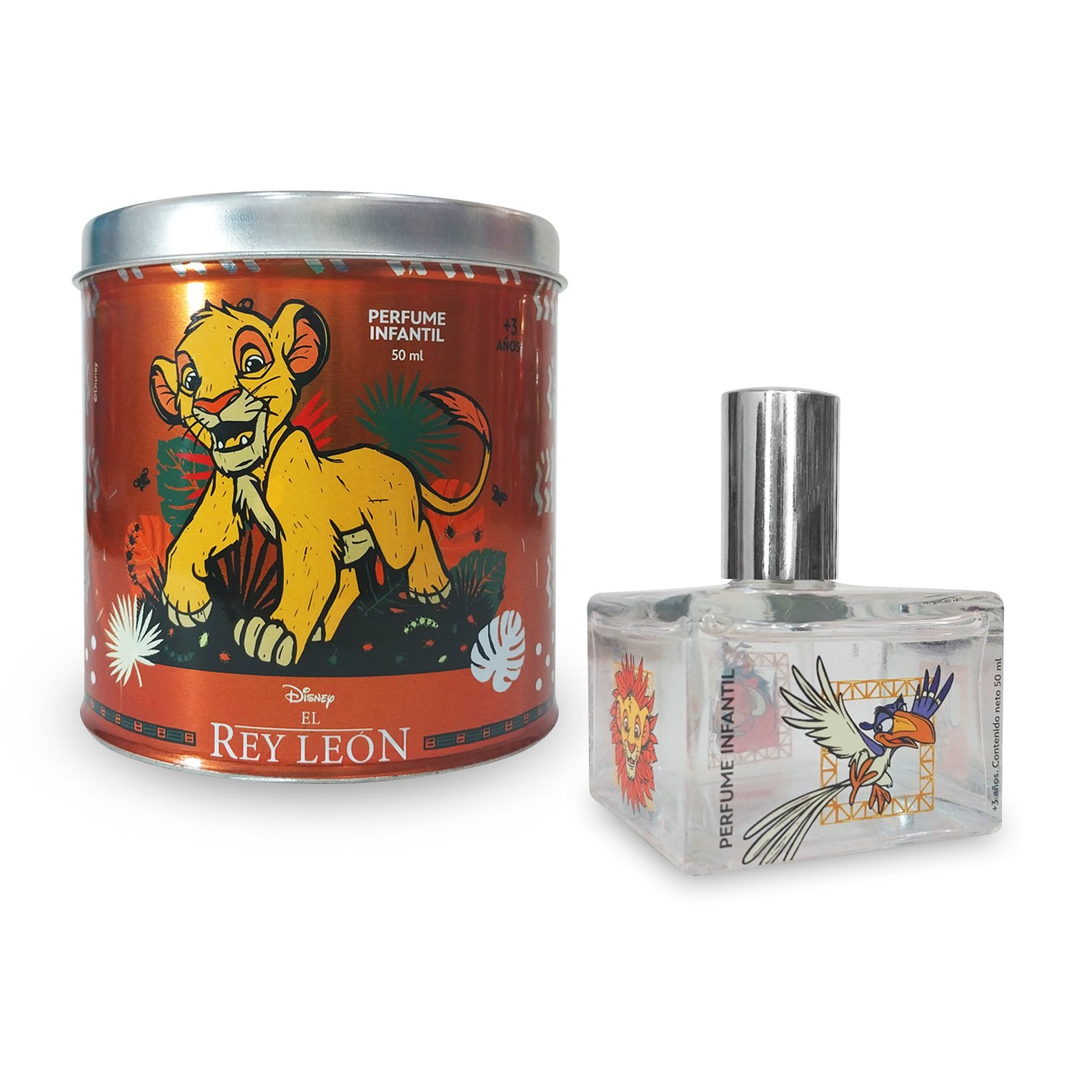 Lata con perfume
