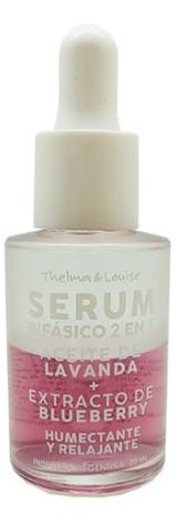 Serum Bifasico 2 en 1 Aceite de Lavanda + Extracto de Blueberry