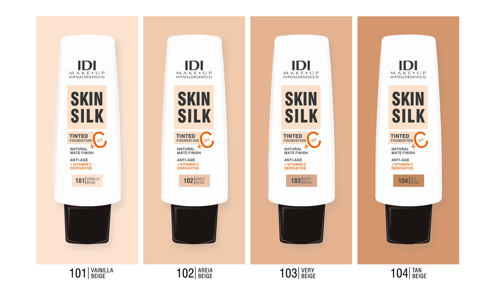 Maquillaje Silk Skin Vit C