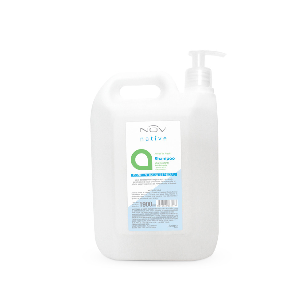 Shampoo Native con Aceite de Argan x 1900ml