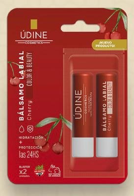 Balsamo labial Cherry x 2unidades