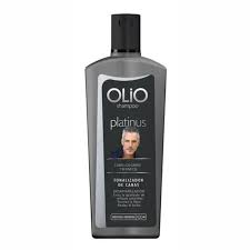 Shampoo Platinus Hombre Tonalizador de Canas x 420ml