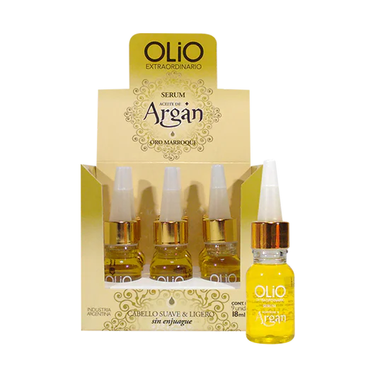 Ampolla Argan x 18ml x 9 uidades