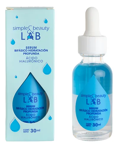 Serum facial bifásico Hidratación Profunda con Acido Hialurónico