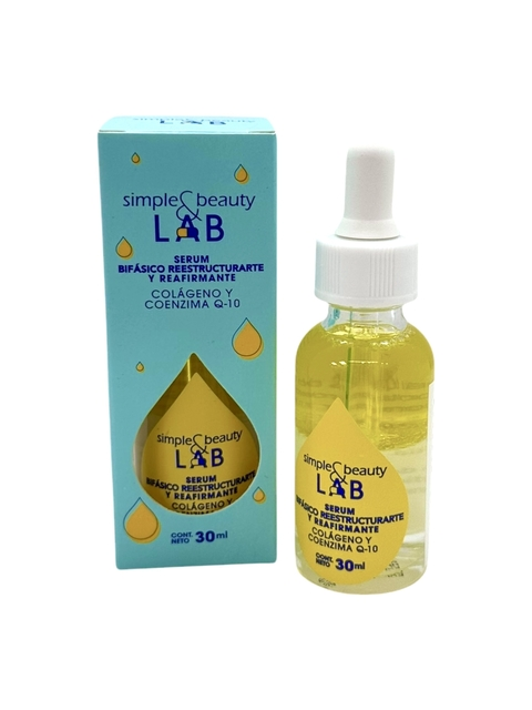 Serum bifásico Reestructurante y Reafirmante Colágeno y Q 10