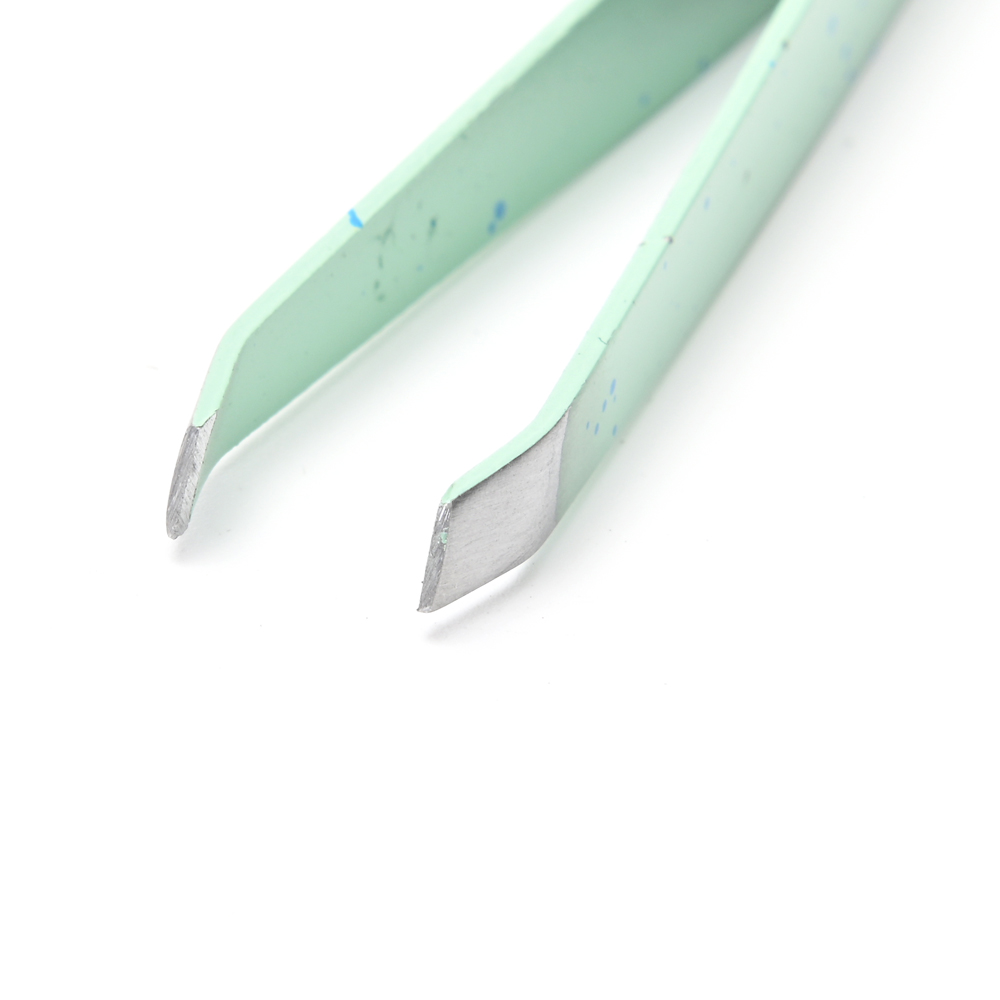 Pinza de Depilar Acero Inoxidable Pastel Blister art 38976