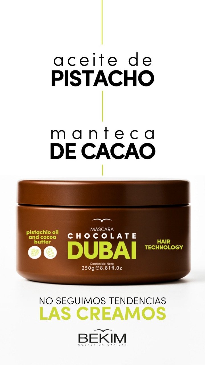 Mascara Chocolate Dubai x 250 gr