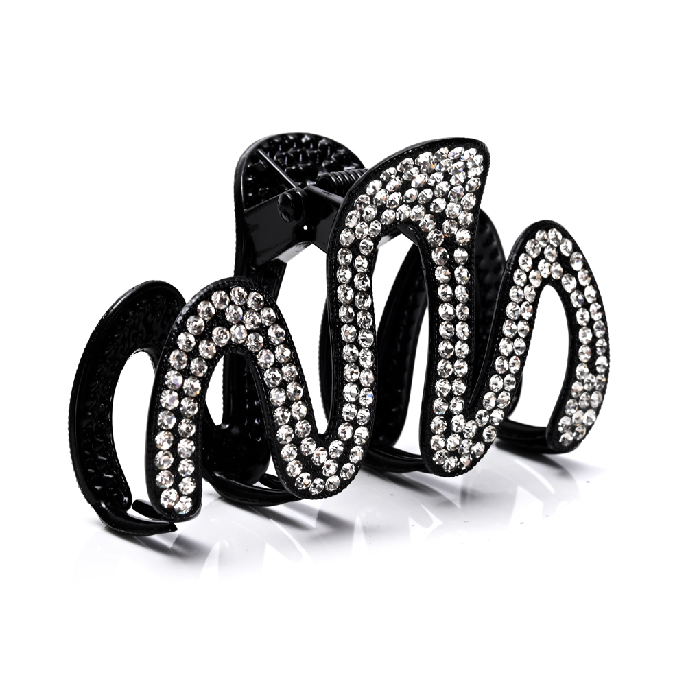 Broche Onda Strass 5 cm 41394