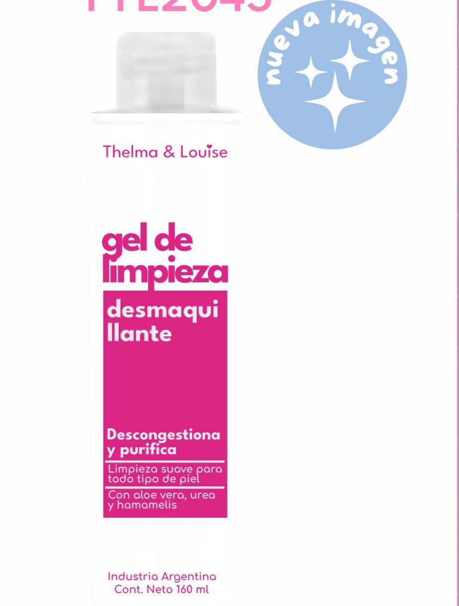Gel de Limpieza Desmaquillante con Agua de Rosas