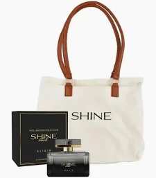 Pack Tote Perfume Black Elixir x 100ml + Cartera