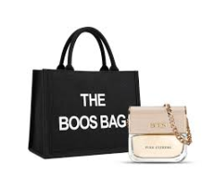 Pack Tote Perfume Boos Pure Extreme 100ml + Cartera