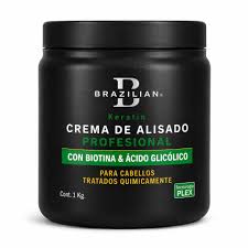 Crema Alisado Biotina & Glicolico x 1k